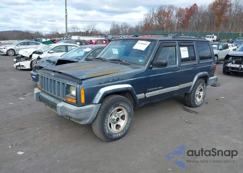 2001 Jeep Cherokee Sport from USA, damaged, VIN 1J4FF48S11L595621